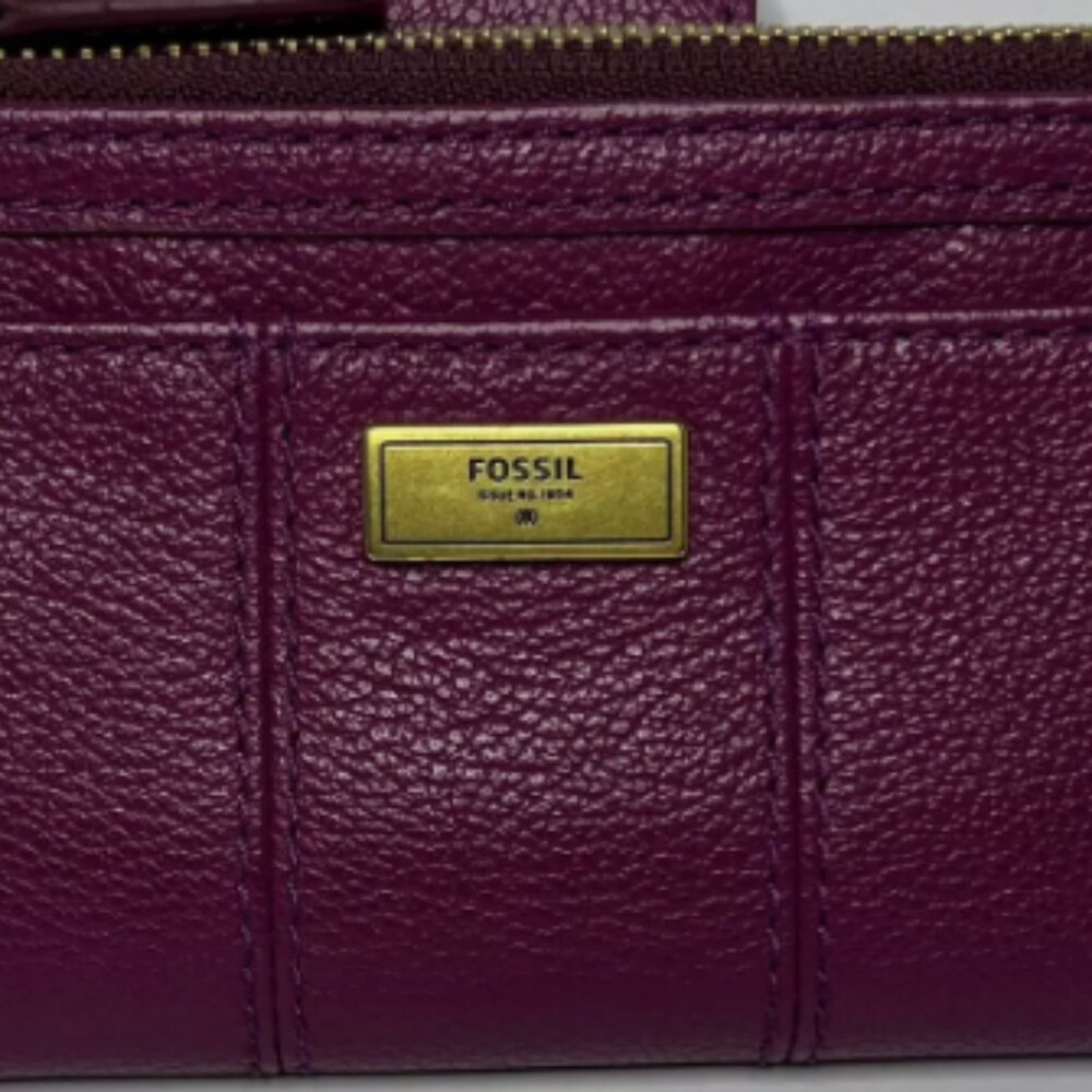 FOSSIL  Ella Multifunction Wallet Raspberry Wine